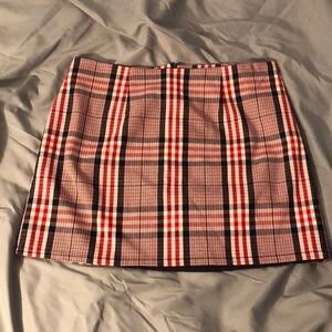 Plaid Skirt